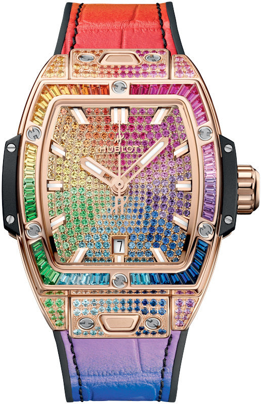 Hublot 682.OX.9900.LR.0999 Spirit of Big Bang King Gold Rainbow 32mm