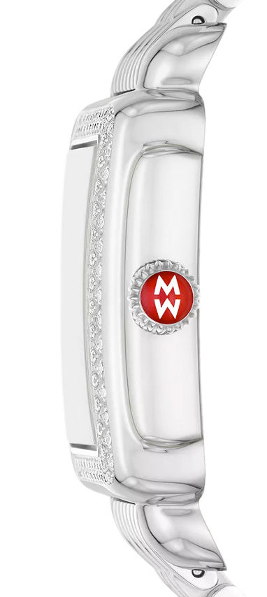 Michele Deco Madison Mid Stainless Diamond Watch MWW06G000001