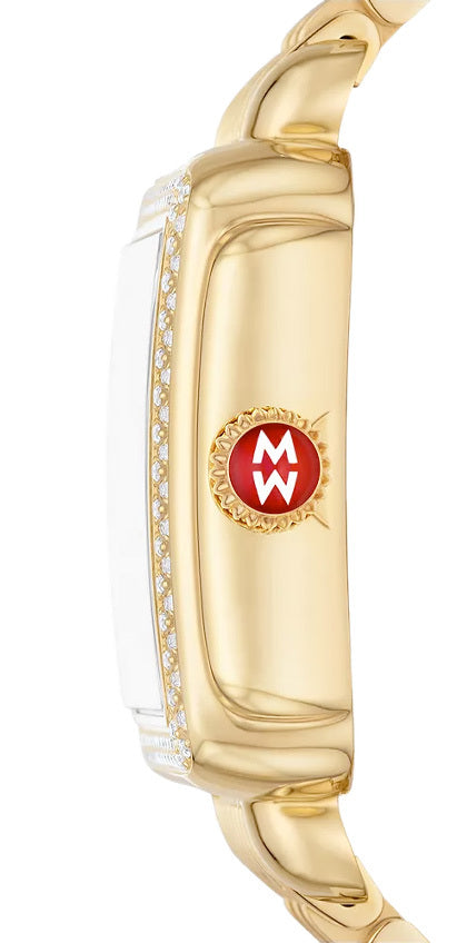 Michele Limited Edition Deco 18K Gold-Plated Diamond Watch MWW06T000252