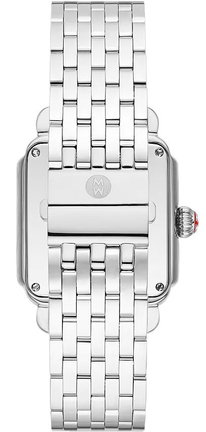 Michele Deco Madison Stainless Diamond Dial Watch MWW06T000141