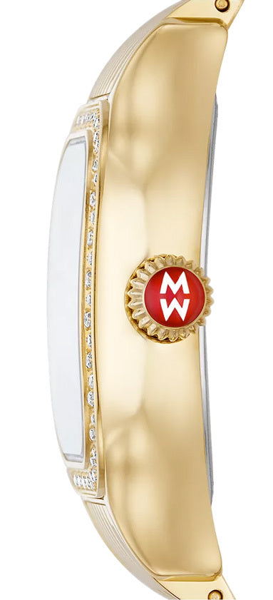 Michele Limited Edition Meggie 18K Gold-Plated Diamond Watch MWW33B000006