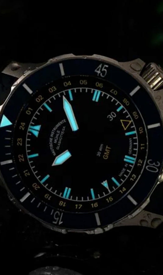 Mühle Glashütte Seebataillon GMT Blue Strap M1-28-62-KB-II