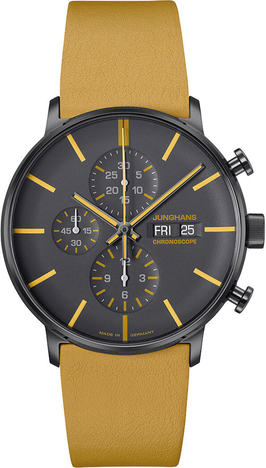 Junghans FORM A Chronoscope, English Date 027/4372.01