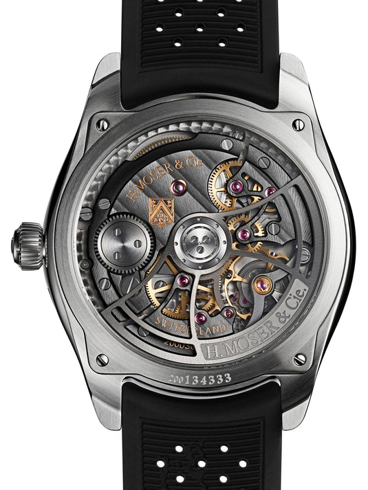 H. Moser & Cie. Pioneer Centre Seconds Cosmic Green
