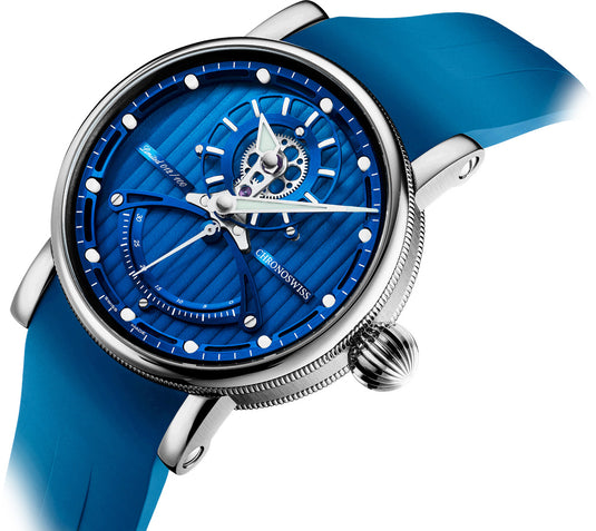 Chronoswiss ReSec Vertical Blue CH-6923T.1-BL Limited