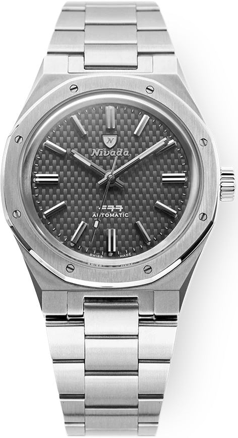 Nivada Grenchen F77 Anthracite