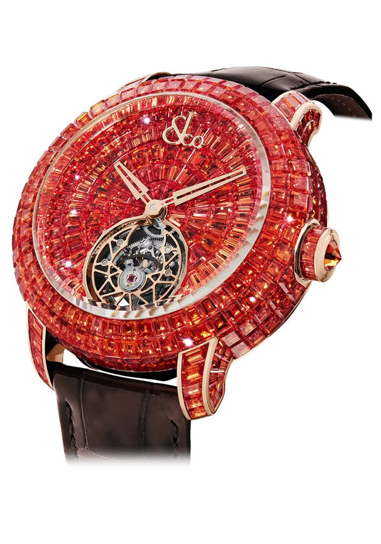 Jacob & Co. Caviar Tourbillon Orange Sapphires