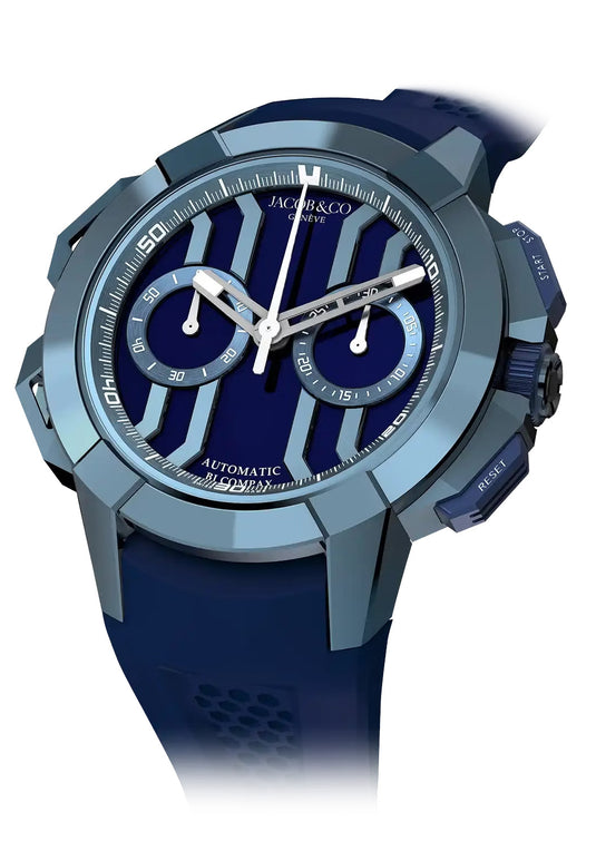 Jacob & Co. Epic X Chronograph Blue Titanium