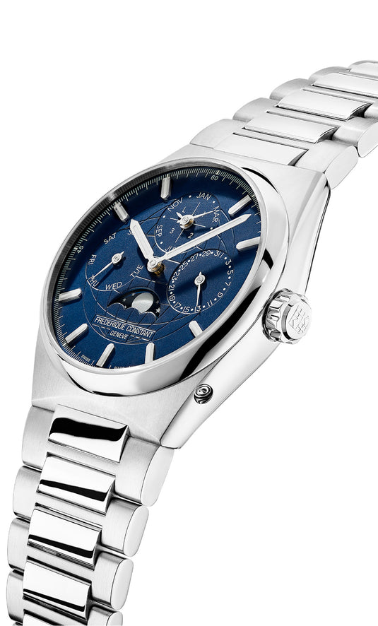 Frederique Constant Highlife Perpetual Calendar Manufacture FC-775N4NH6B Blue Dial