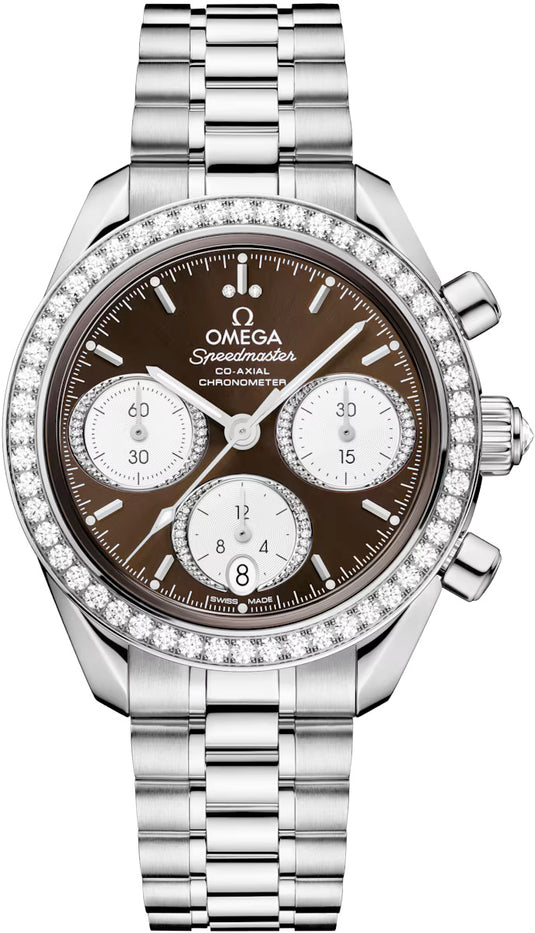 Omega Speedmaster 38 Co-Axial Chronograph 38mm Steel on Bracelet