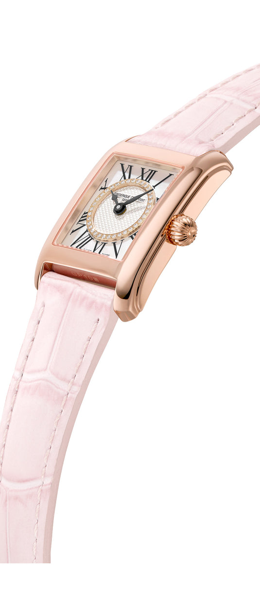 Frederique Constant FC-200MPWDC14 Classics Carree Ladies White Dial