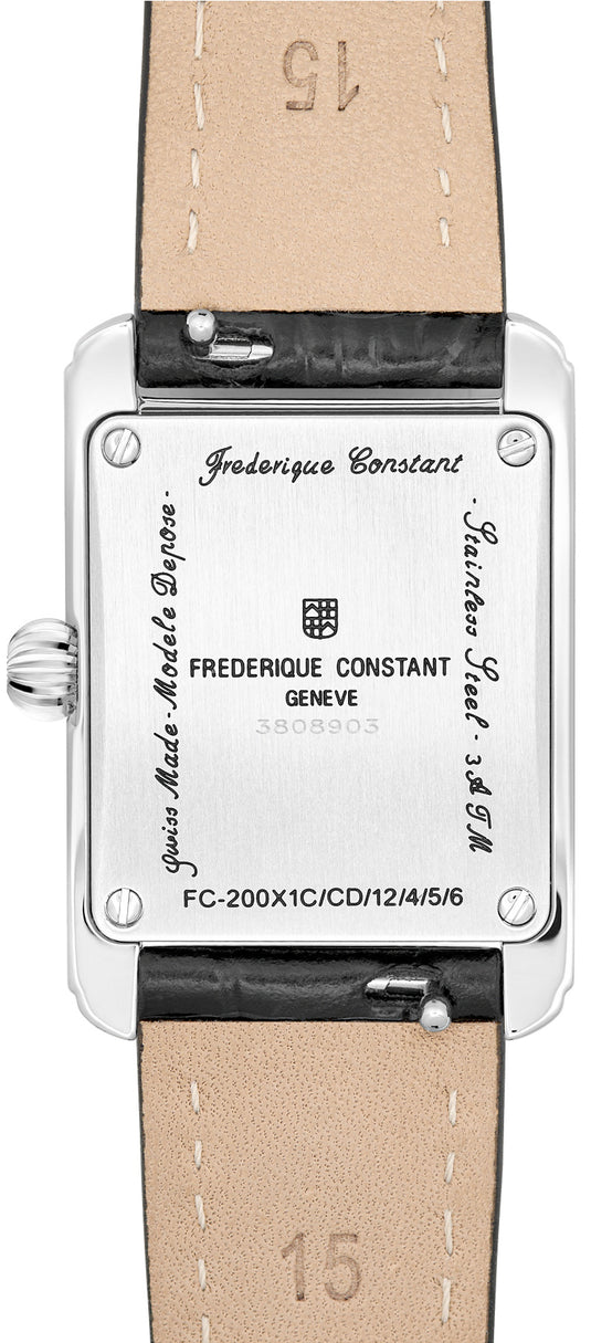 Frederique Constant FC-200MPDC16-BL Classics Carrée Ladies White Dial