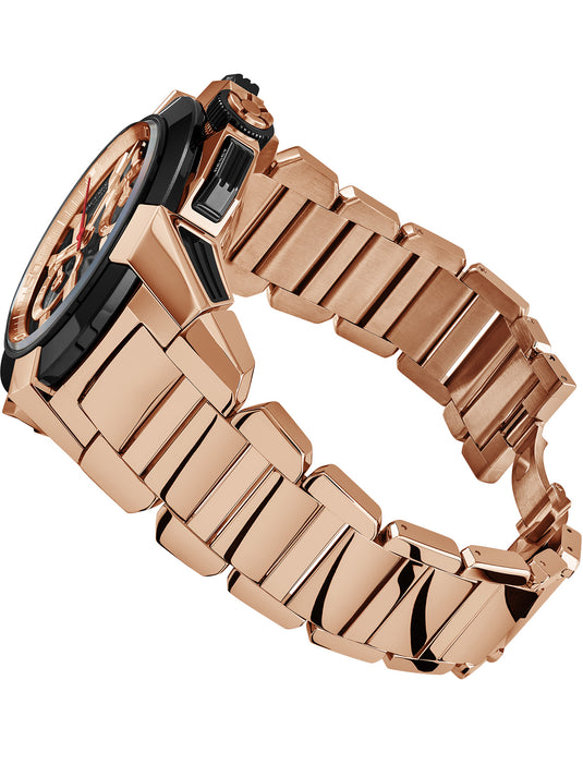 Jacob & Co. Epic X Chrono 47mm Rose Gold Black on Bracelet