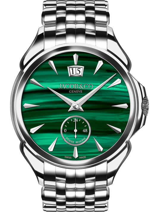 Jacob & Co. Palatial Classic Malachite on Bracelet