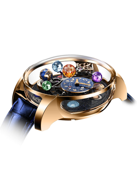 Jacob & Co. Astronomia Solar Zodiac Rose Gold Planets Zodiac