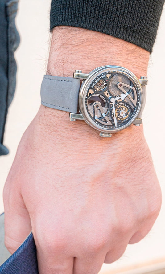 Speake-Marin 413811250 Openworked Tourbillon Titanium 38mm