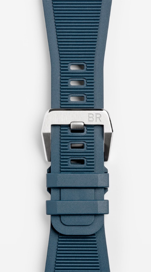 Bell & Ross BR03A-D-BLU-ST/SRB BR 03 Diver Blue Steel Rubber Strap