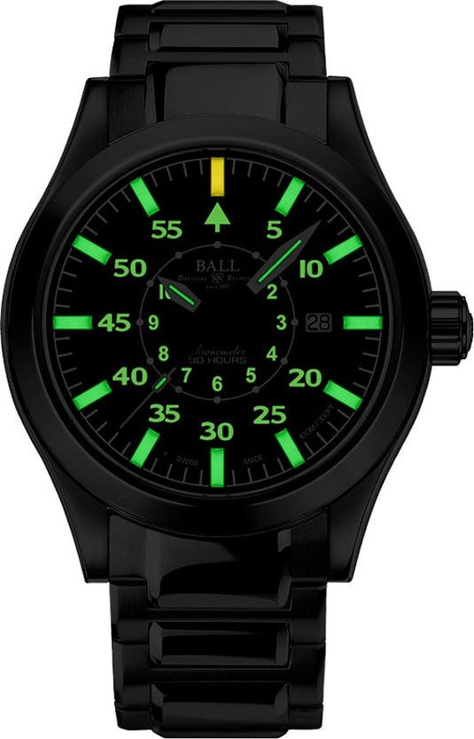 Ball NM2128C-S4C-BK Engineer M Normandy 43mm Black Dial