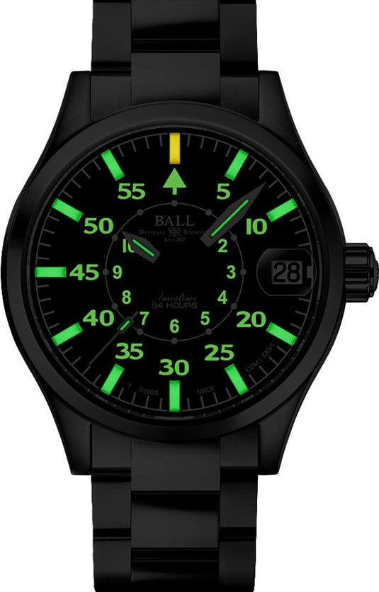Ball NM3500C-S4-BK Engineer Master II Normandy 45mm Black Dial