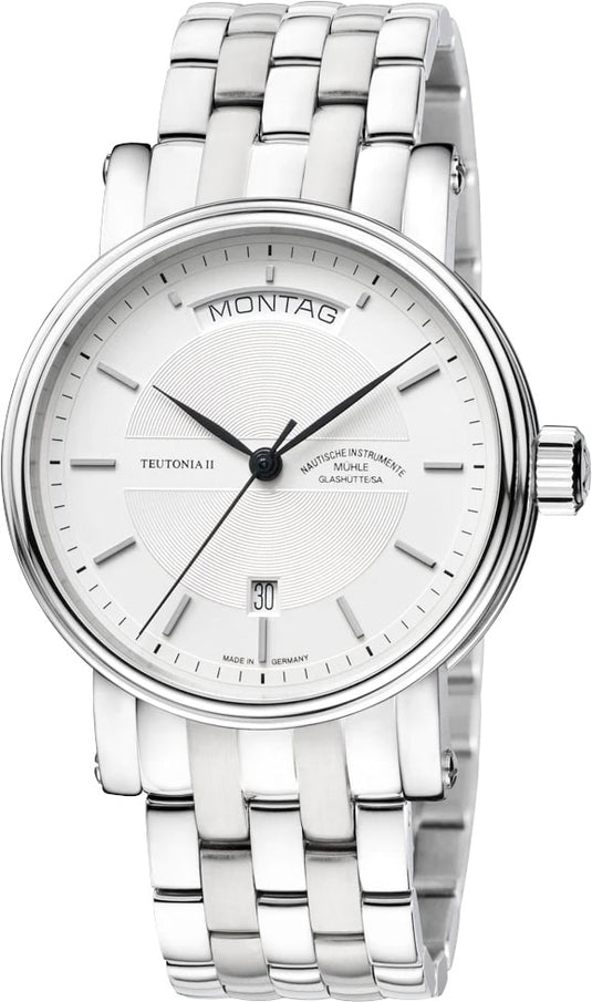 Mühle Glashütte Teutonia II Tag Datum M1-33-65-MB