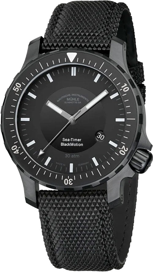 Mühle Glashütte Sea-Timer BlackMotion