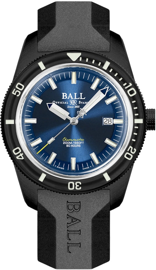 Ball Engineer II M Skindiver Heritage Black on Strap