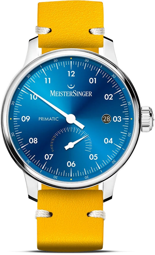 MeisterSinger Primatic Blue Dial