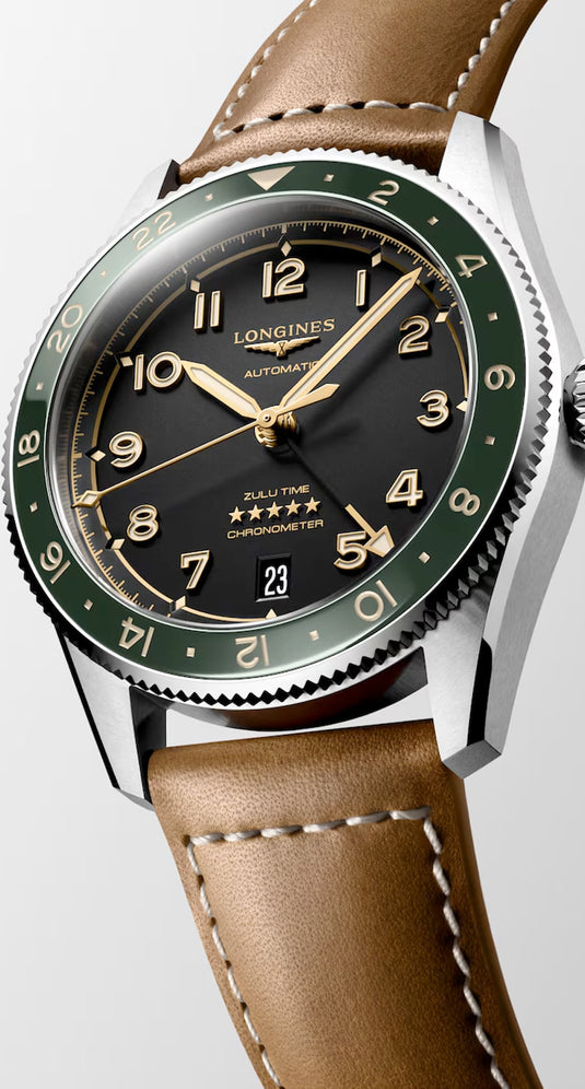 Longines L3.802.4.63.2 Spirit Zulu Time 39mm