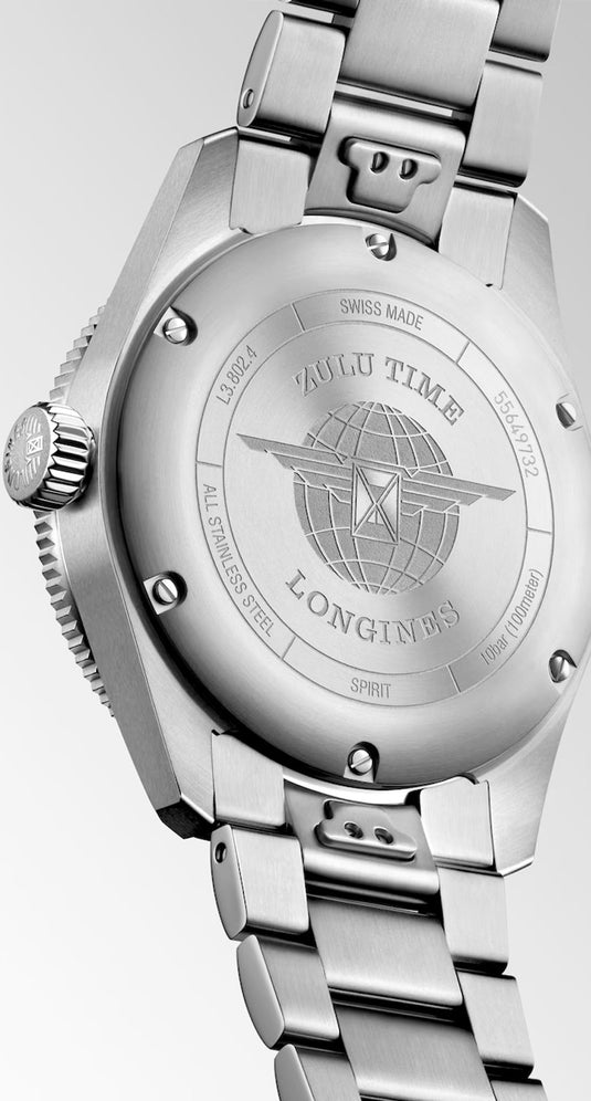 Longines L3.802.4.93.6 Spirit Zulu Time 39mm