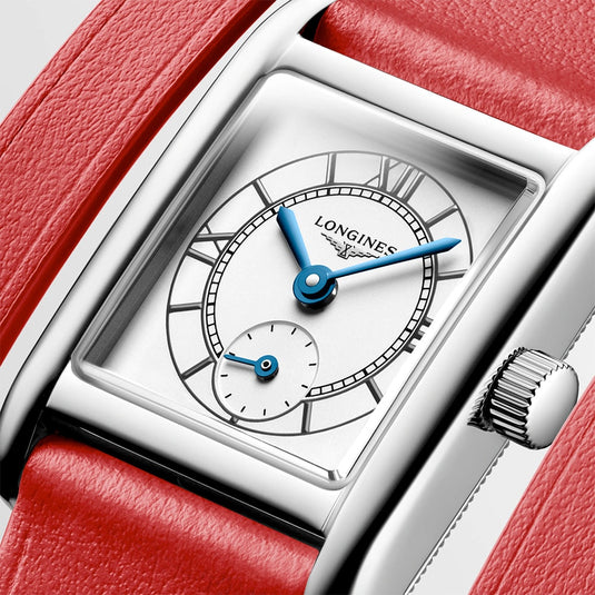 Longines L5.200.4.75.0 Mini Dolcevita Silver Dial on Strap