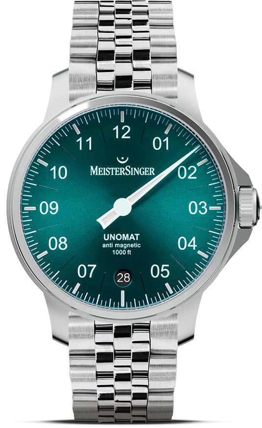 MeisterSinger UN919 Unomat Sunburst Medium Green
