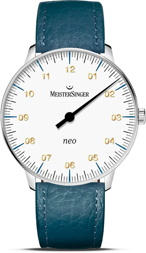 MeisterSinger NES901G Neo White with Sapphire Glas