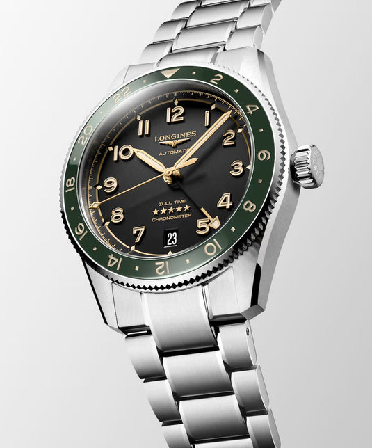 Longines L3.802.4.63.6 Spirit Zulu Time 39mm