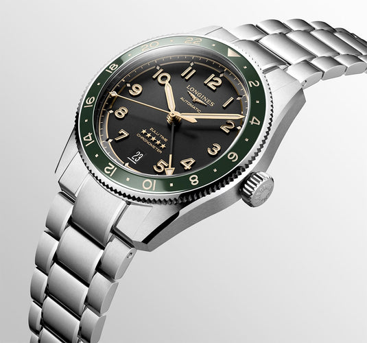 Longines L3.802.4.63.6 Spirit Zulu Time 39mm