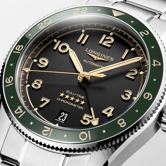 Longines L3.802.4.63.6 Spirit Zulu Time 39mm