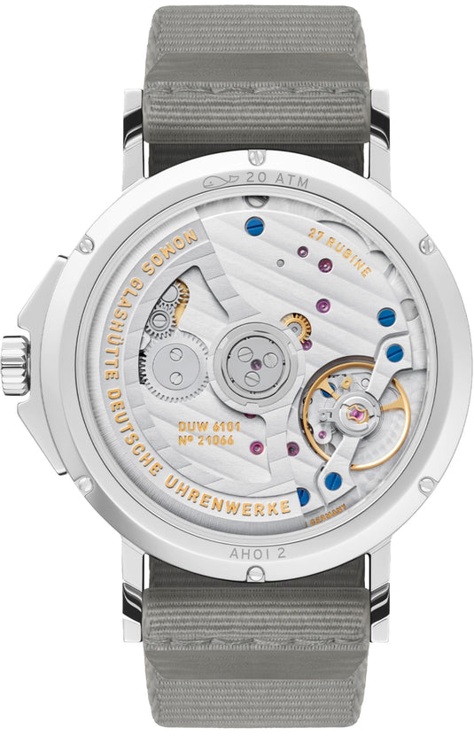 NOMOS Glashütte Ahoi Neomatik 38 Date Sand