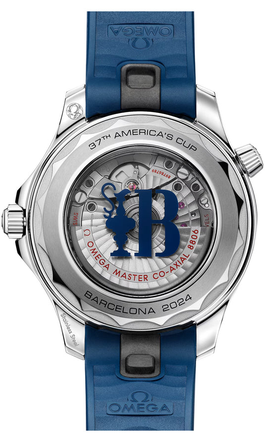 Omega Seamaster Diver 300M America's Cup on Rubber Strap 210.32.42.20.04.002