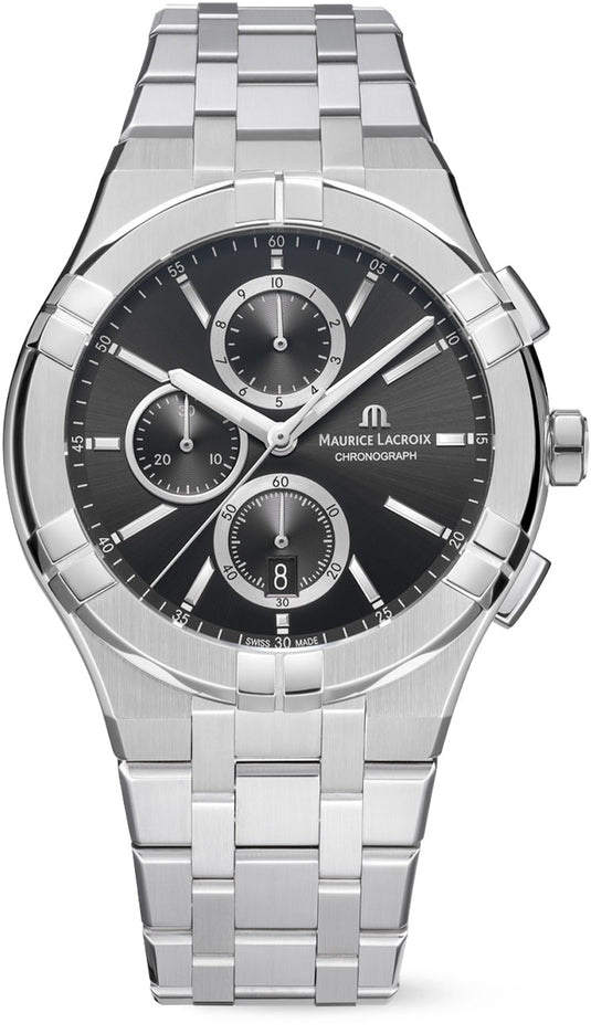 Maurice Lacroix AI1118-SS002-330-1 Aikon Quartz Chronograph 42mm
