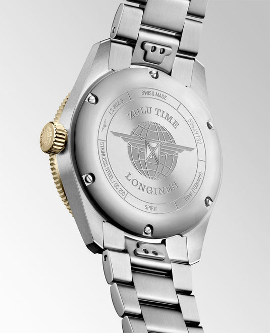 Longines L3.802.5.53.6 Spirit Zulu Time 39mm