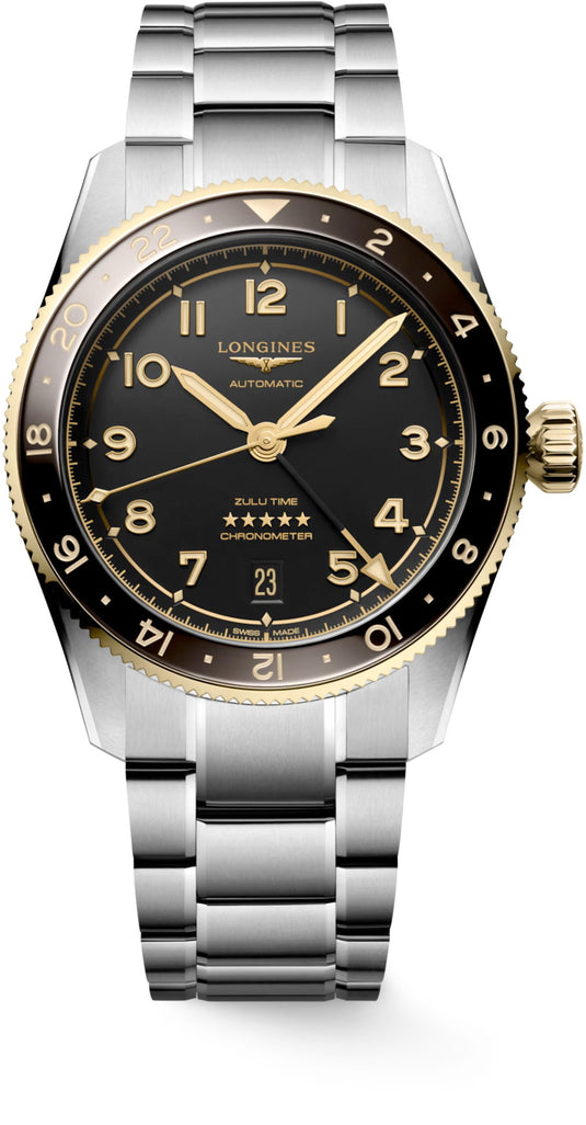 Longines L3.802.5.53.6 Spirit Zulu Time 39mm