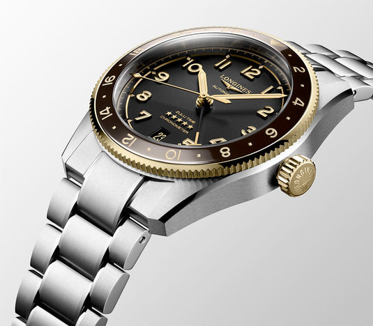 Longines L3.802.5.53.6 Spirit Zulu Time 39mm