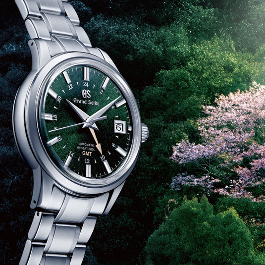 Grand Seiko SBGJ251 GMT Four Seasons "Spring Shunbun" Green
