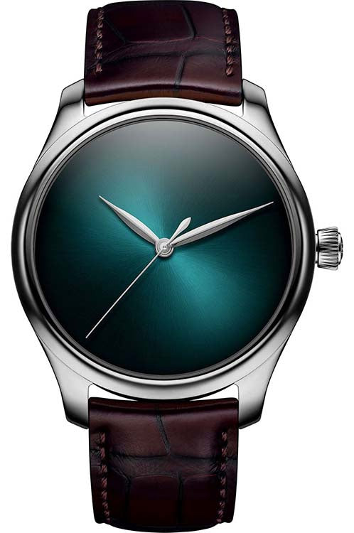 H. Moser & Cie. 1200-1240 Centre Seconds Automatic Steel Türkis Fumé Dial