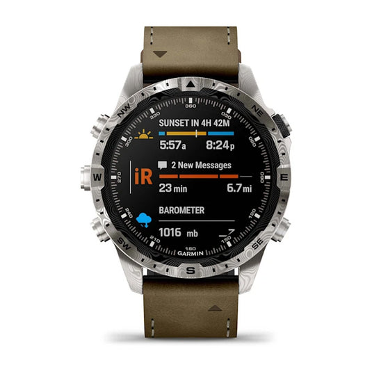 Garmin MARQ Adventurer (Gen 2) Damascus Steel Edition 010-03393-30