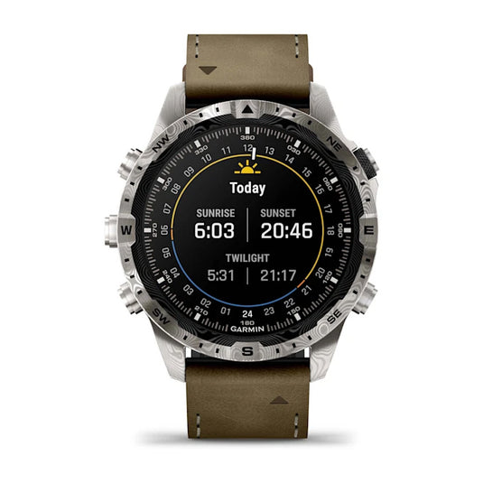 Garmin MARQ Adventurer (Gen 2) Damascus Steel Edition 010-03393-30