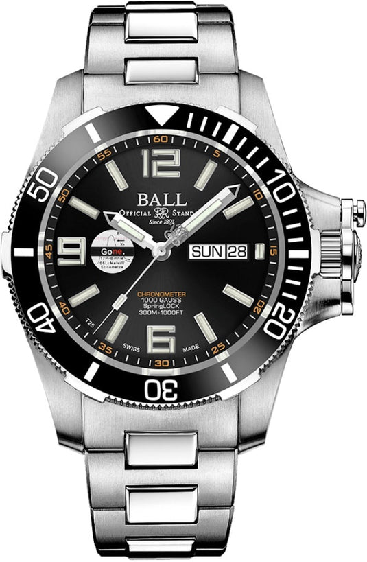 Ball DM2236A-S2CJ-BK Engineer Hydrocarbon Spacemaster II 42mm