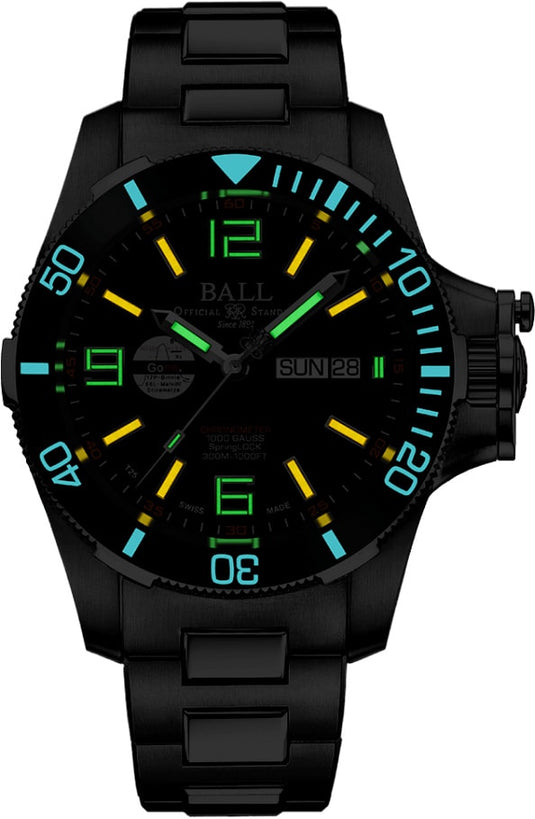 Ball DM2236A-S2CJ-BK Engineer Hydrocarbon Spacemaster II 42mm