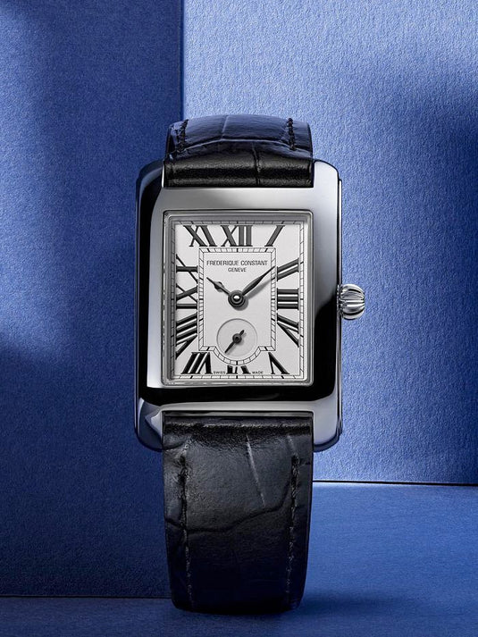 Frederique Constant FC-235S2C6 Classics Carrée Ladies Silver Dial