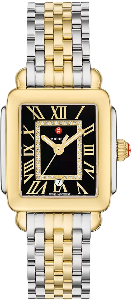 Michele MWW06G000045 Deco Madison Mid Diamond Dial, TTGP
