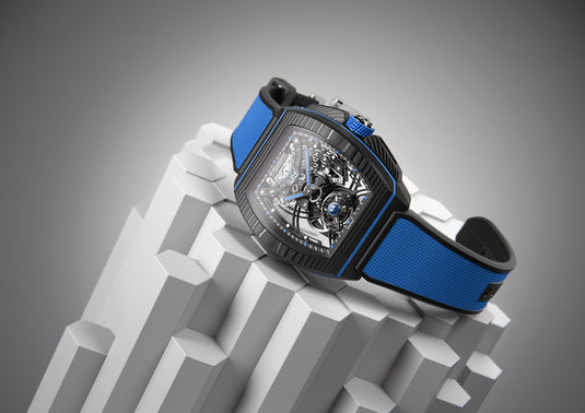 Bianchet Flying Tourbillon Grande Date Maserati Carbon CBBFTMST4